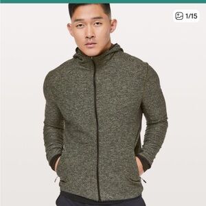 Lululemon Surge Warm Full Zip Jacket Hoodie large